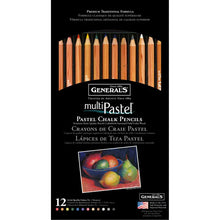 General's MultiPastel Chalk Pastel Pencil Sets