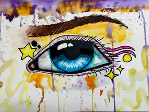 Groovy Eye Summer Art Class * Friday August 8 2025 *AM* 10:00 AM - 12:00 PM * Ages 6-13