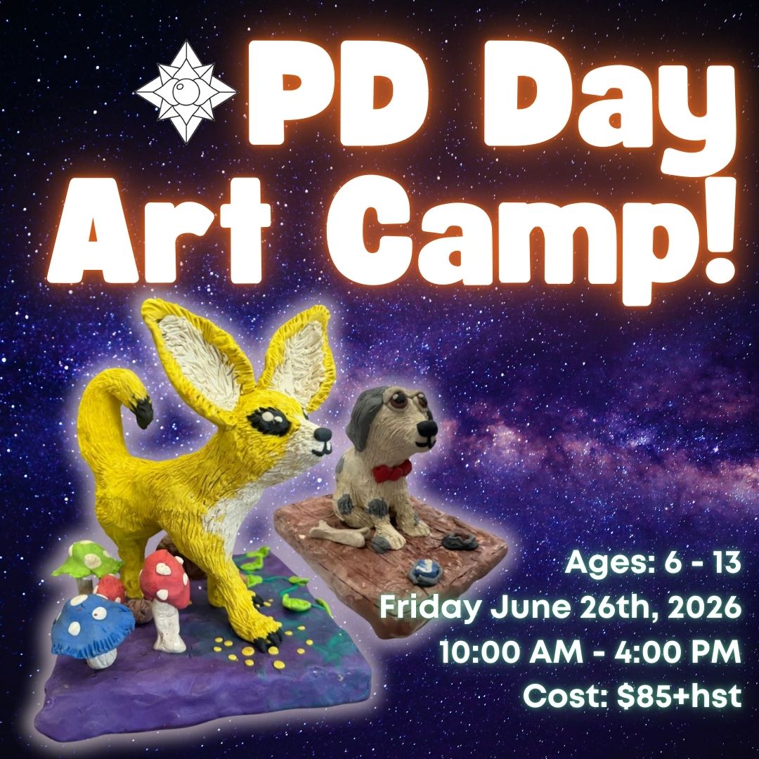 PD Day Kids Art Camp * Friday June 26th 2026 * 10:00 AM - 4:00 PM