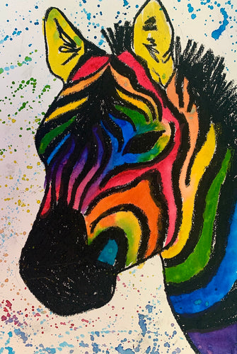 The Rainbow Zebra * Thursday March 13 2025 *AM* 10:00 AM - 12:00 PM * (Ages 6-13)