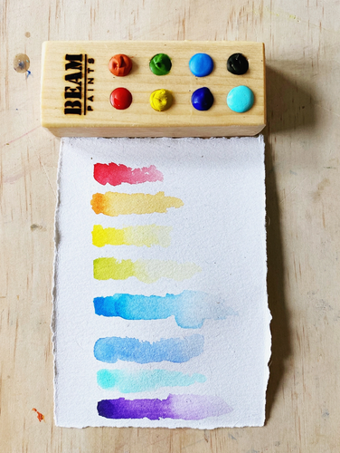 Beam Paints Tisgeh’Dah Children’s Watercolour Palette