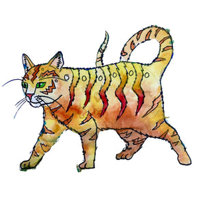 Creative Cat Illustration Summer Art Class * Friday August 8 2025 *PM* 1:30 PM - 3:30 PM * Ages 6-13